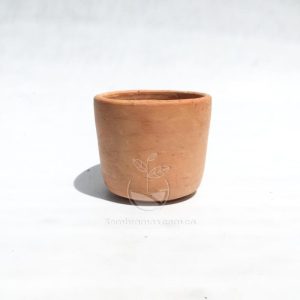 Maceta de Barro Cilíndrica Mediana