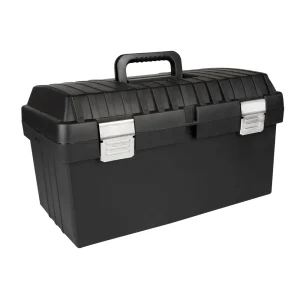 Caja de herramientas 17" Broches metálicos, AKSI