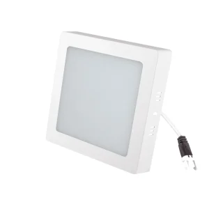 Luminario LED Aksi 6W de Sobreponer Cuadrado Luz Blanca