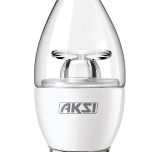 Foco LED Aksi 4W Flama Base E12 Luz Cálida