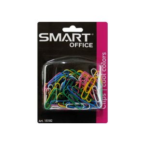 Clip de colores con 100 pzas.