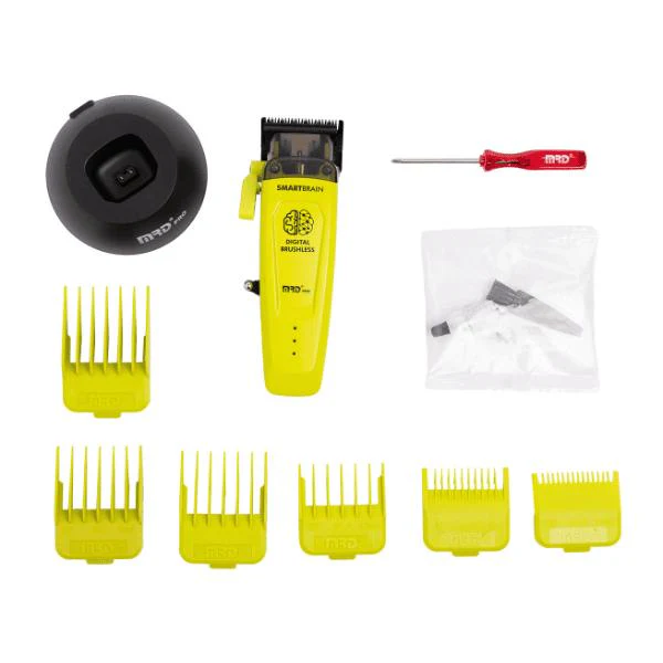 Máquina de corte clipper Smart Brain lima o rosa - MRD Pro - Imagen 6