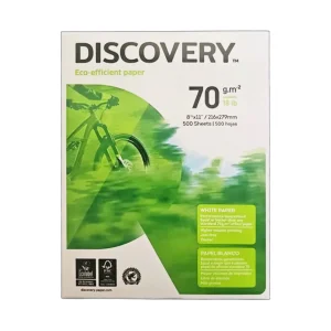 PAPEL BOND DISCOVERY VERDE CARTA 97 % BLANCURA 70 GRAMOS
