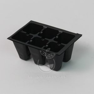 Bandeja de Germinación 6 Cavidades