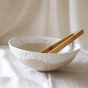 Ensaladera Ceramica Artesanal Rompeolas