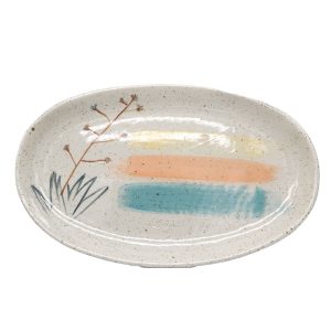 Fuente Cerámica Ovalada Pita
