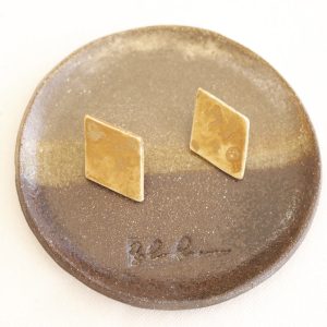 Pendientes Ceramica Tierra Arena