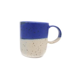 Taza Cerámica Artesanal Azul