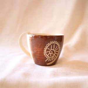 Taza XXL Caracola Marrón